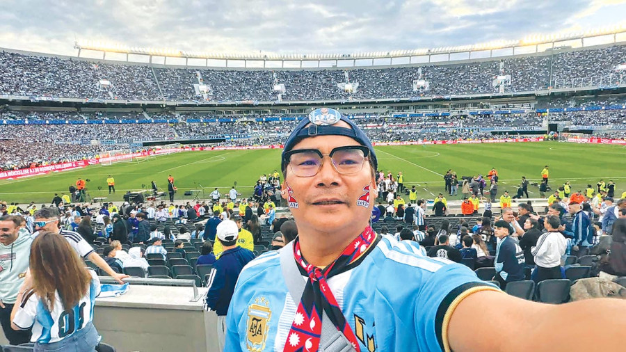 The Nepali man who witnessed Messi’s farewell match
