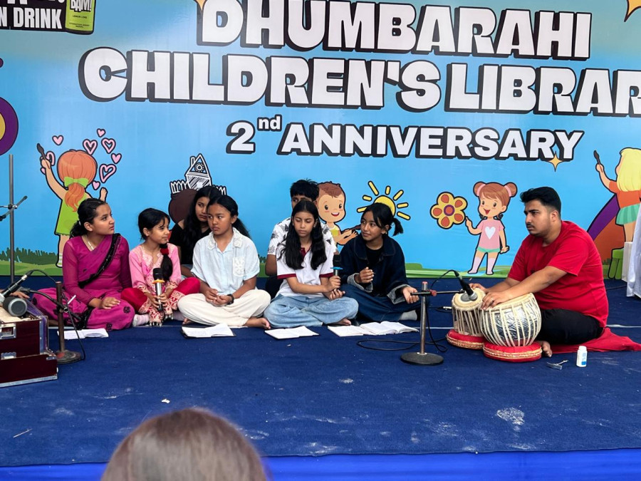 A library built by children, for children