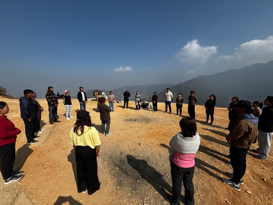Mental health groups conduct scream therapy at Marble Dada