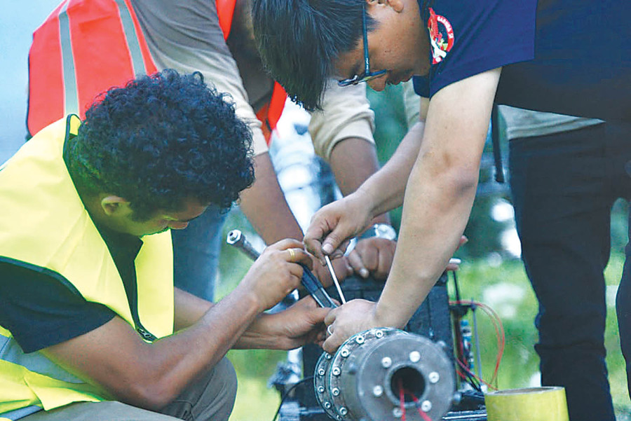 Having built a hybrid engine, Nepali engineers prepare for 4.1-metre rocket’s vertical test flight