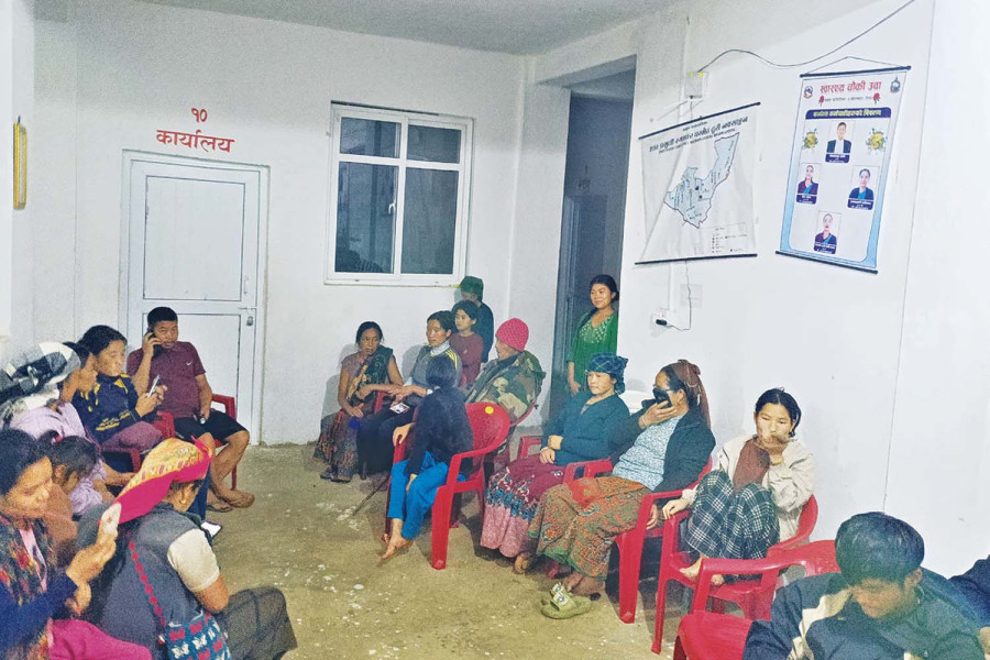 Landslide survivors spend week at health post as relief remains stalled