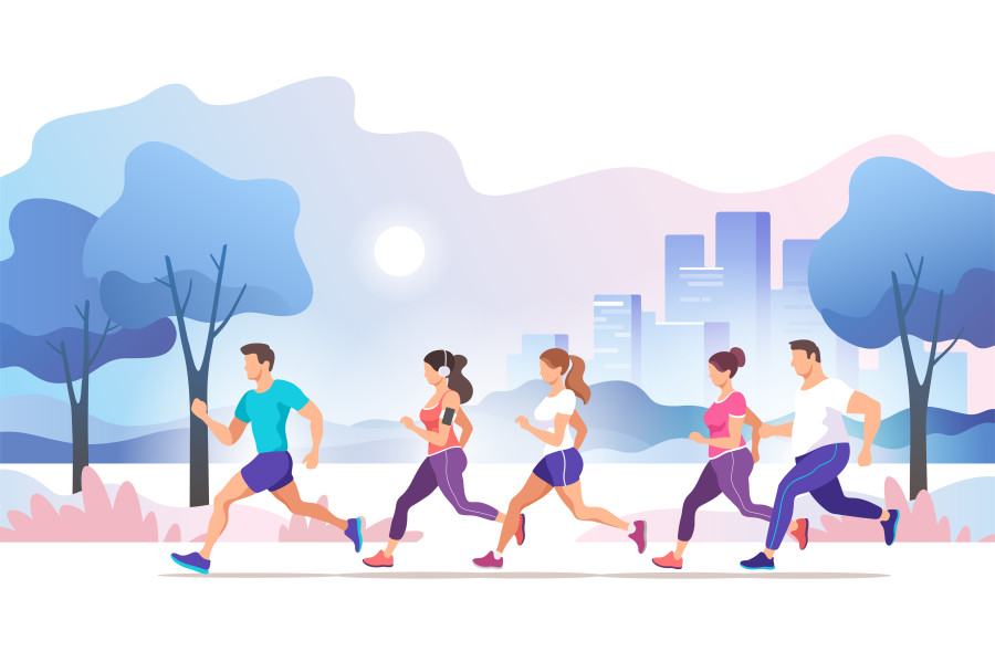 For Kathmandu’s youths, running is about more than fitness