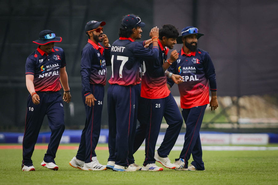 Sandeep Lamichhane is three wickets shy of becoming the first bowler with 100 League-2 wickets