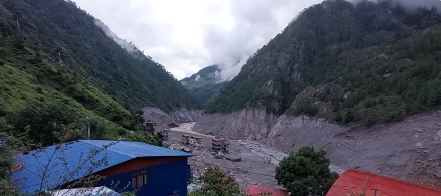 The August 26 floods wiped Timure off the map