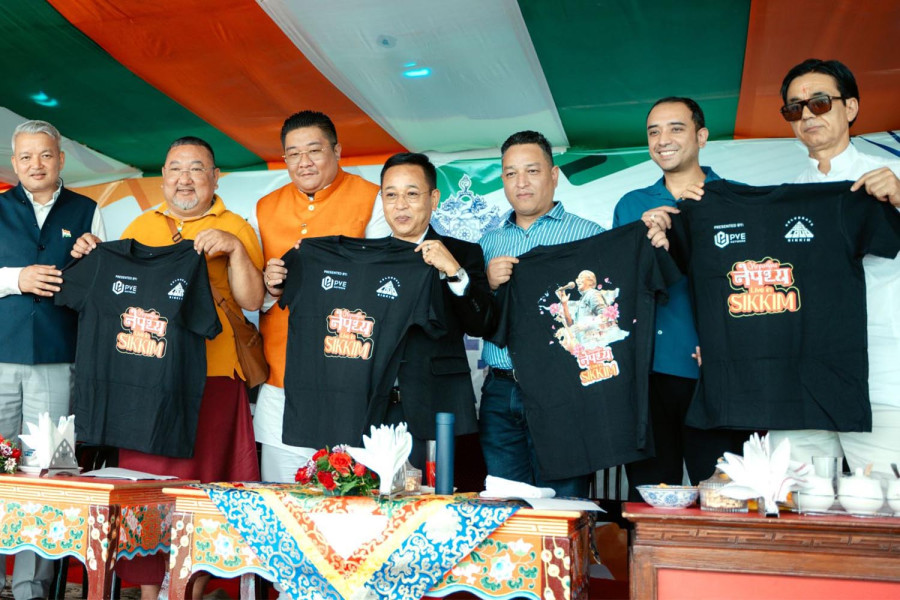 Sikkim chief minister unveils ticket, T-shirt for Nepathya concert