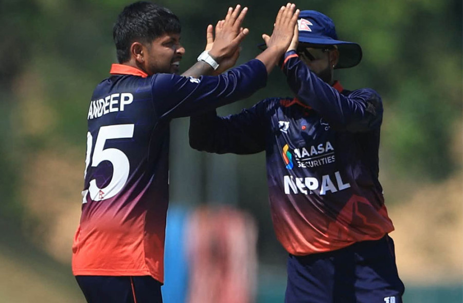 Sandeep Lamichhane returns with five wickets as Nepal thrash Bahrain