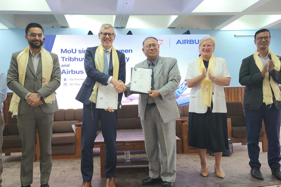 Airbus, Tribhuvan University sign MoU to strengthen aerospace education in Nepal