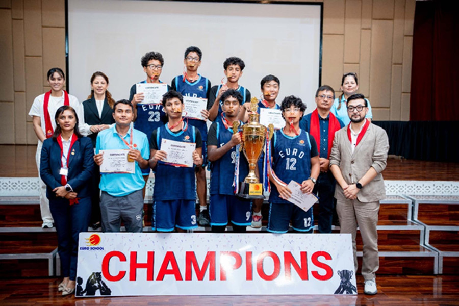  Euro School Hattigauda, Daffodil Public win Euro Cup basketball titles