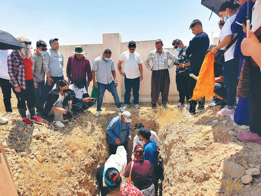 Why Nepali migrant workers are being buried in Iraq instead of home