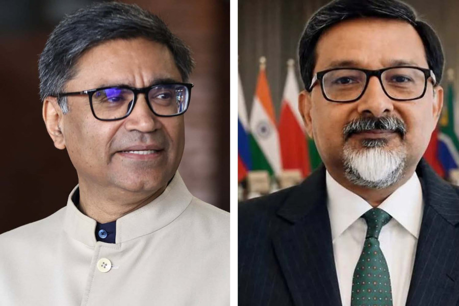 Indian foreign secretary, new ambassador to arrive in Kathmandu ahead of Shah’s India visit