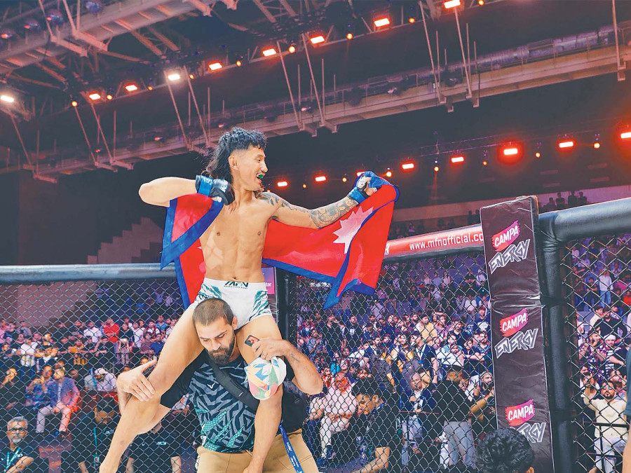 Nepal’s next big MMA star Yuki is fighting in China’s JCK on Saturday