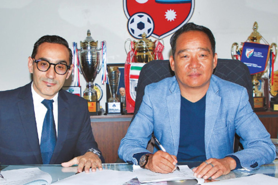 Guglielmo Arena is Nepal men’s football team’s new head coach