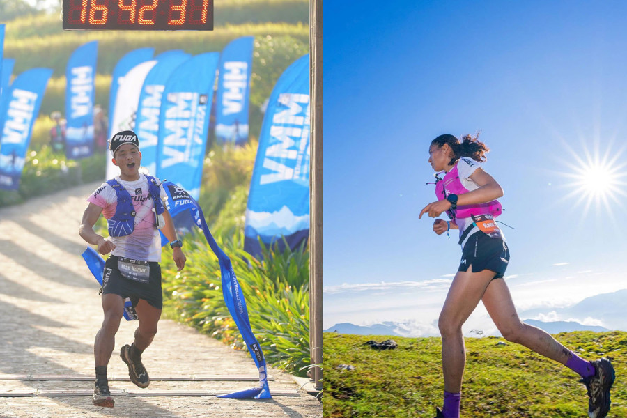 Man Kumar and Ram Maya win at Vietnam Mountain Marathon