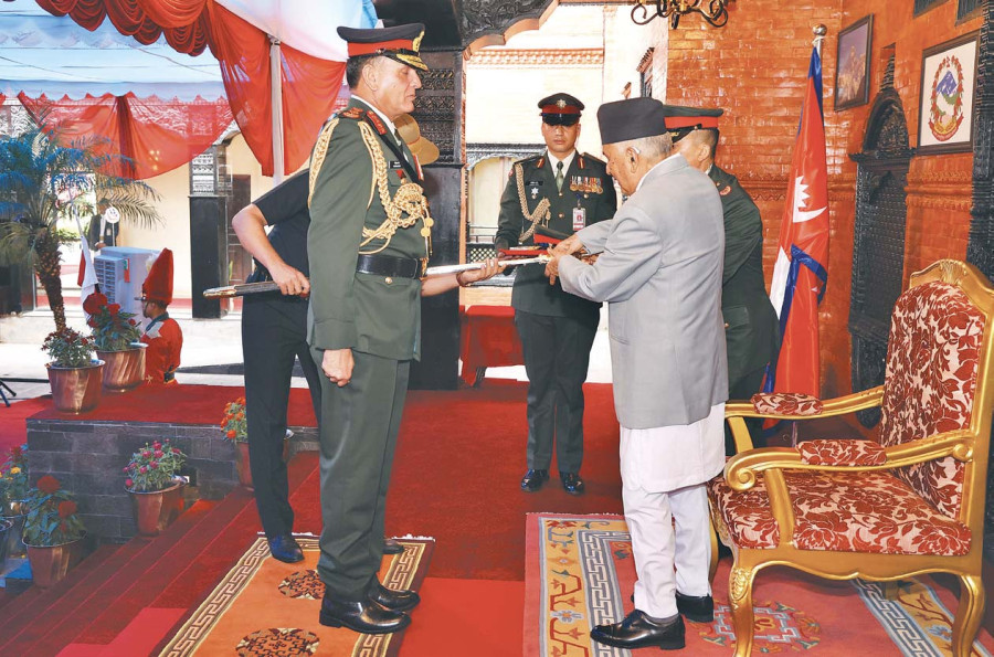 Indian army chief conferred honorary general of Nepali Army