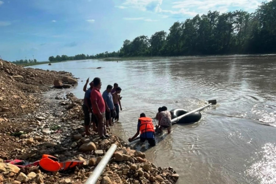 Landslides and rising river isolate Kanchanpur village
