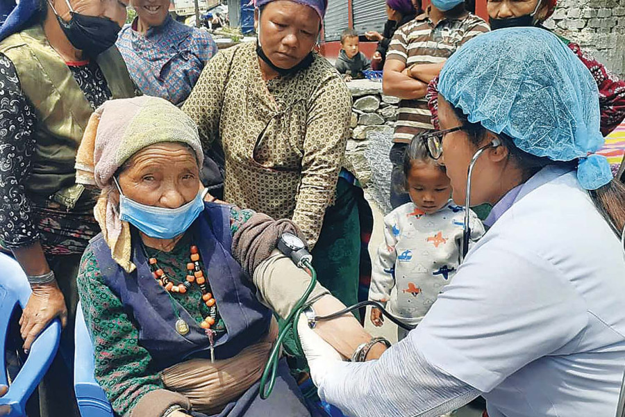 The nurse who wanted to heal Rasuwa