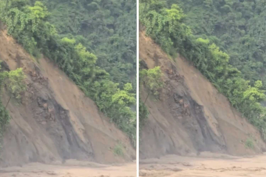 Trishuli flood severs Prithvi Highway, cutting off key route into Kathmandu