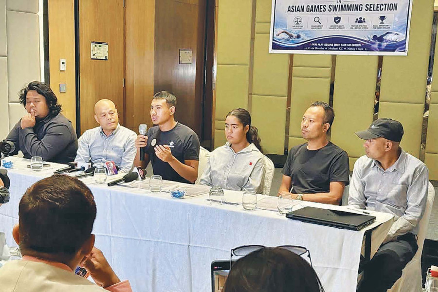 Nepal’s top swimmers accuse association of changing Asian Games selection criteria mid-event
