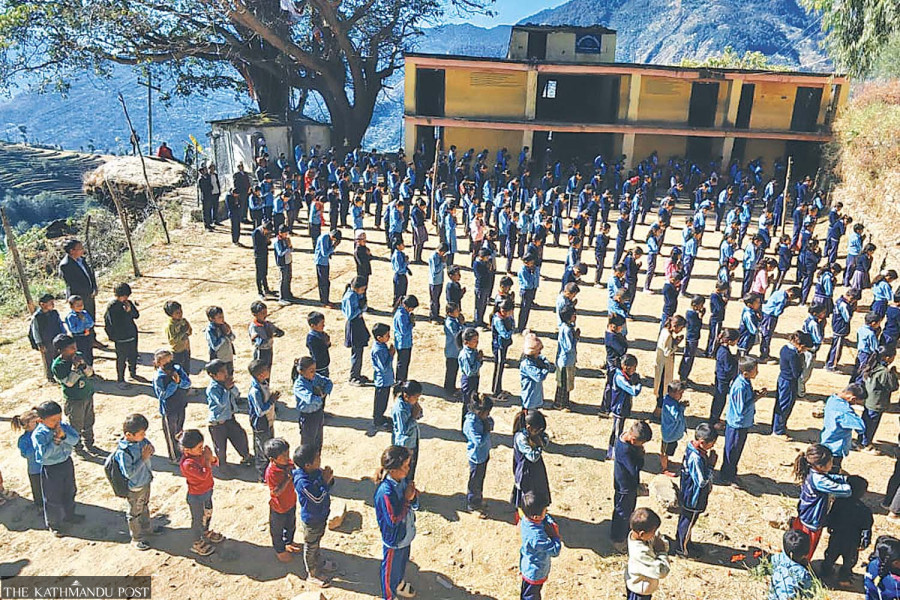 Will Karnali students receive textbooks during enrolment drive this year?