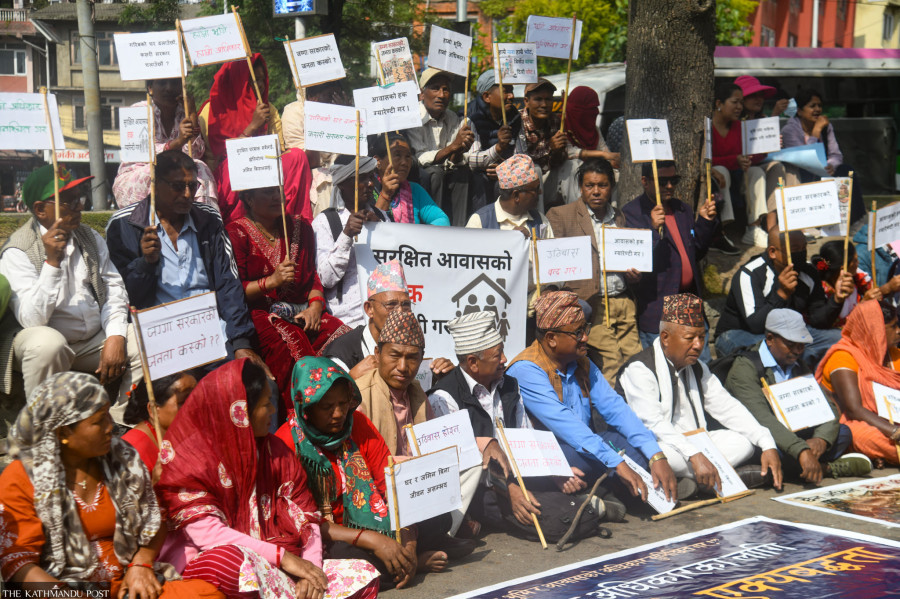 Landless squatters question government’s commitment to resolving land issues