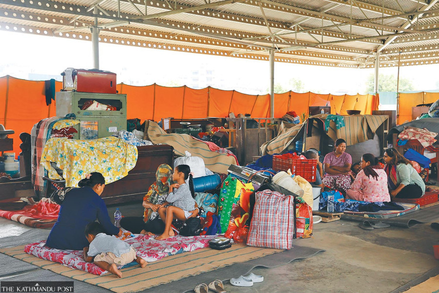 Displaced squatters face June 26 deadline to vacate holding centres