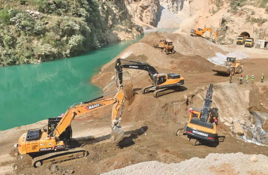 Over half of licensed hydropower projects in Nepal show weak progress