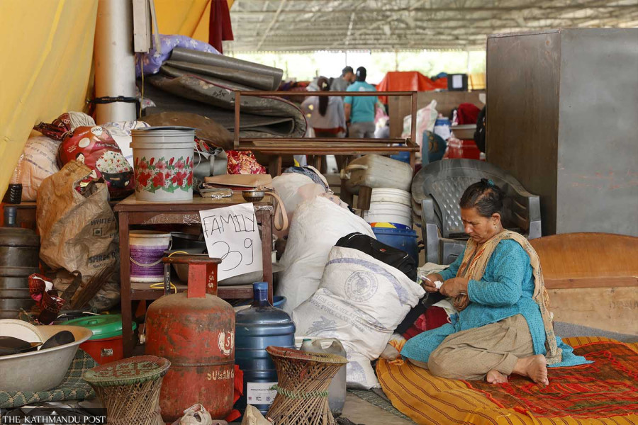 Displaced squatters to be moved from Banepa holding centre to Ichangu Narayan