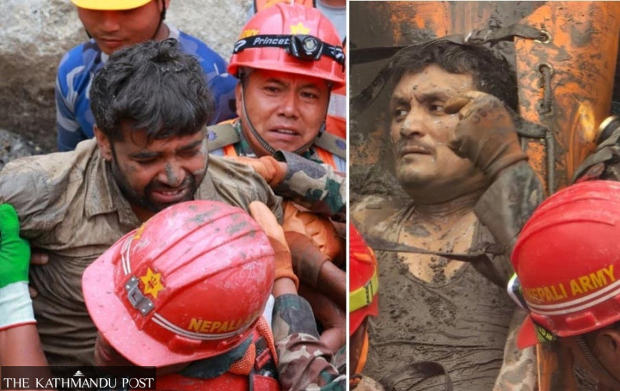  After nine days in darkness, then two men walked back into the light 
