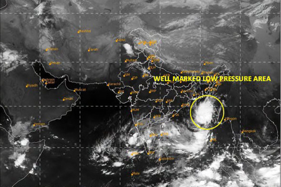  Rain expected across Nepal on Thursday as cyclone weakens