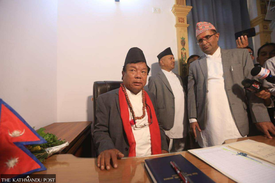 Education Minister Mahabir Pun resigns