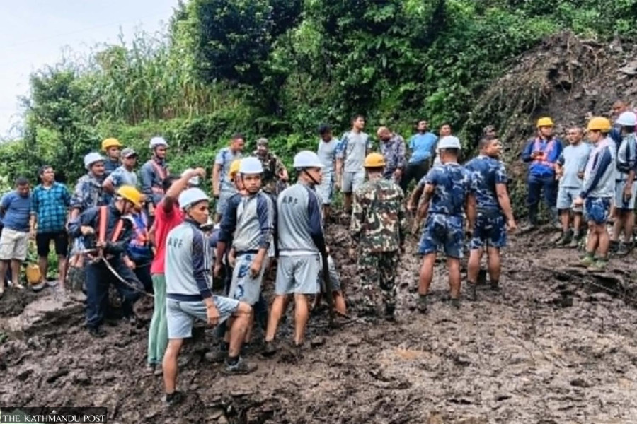 Flu and fever spread in Jajarkot camps sheltering Saturday’s landslide survivors