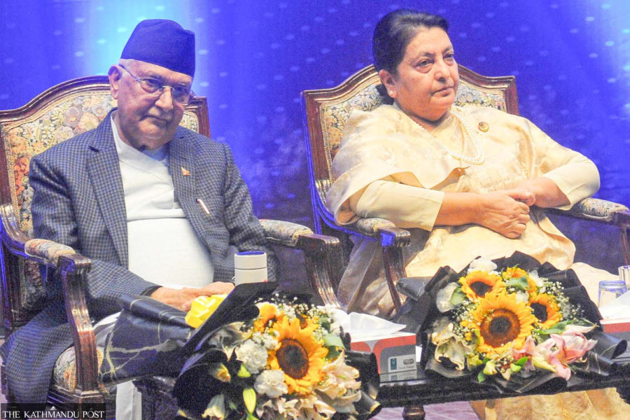Former President Bhandari eyes active political role as dissidents seek to reorganise UML