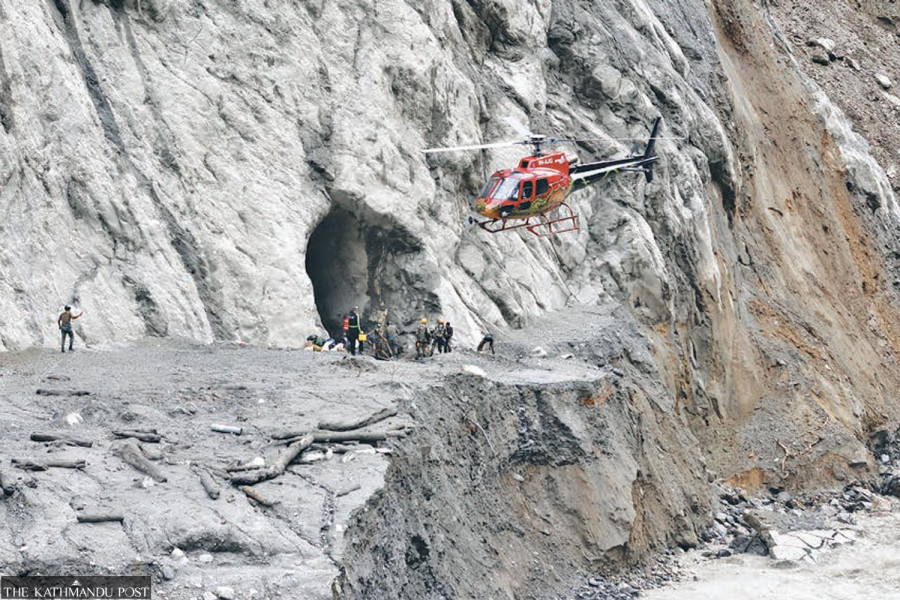 Over 800 people remain missing from hydropower projects after Bhotekoshi floods, says energy minister Shrestha 
