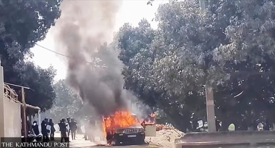 Curfew continues in Gaur after Saturday clashes