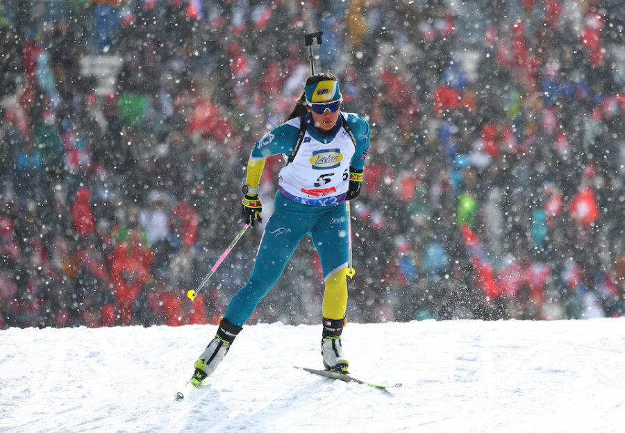 Morton takes dad's lead to blaze a trail for Aussie biathlon