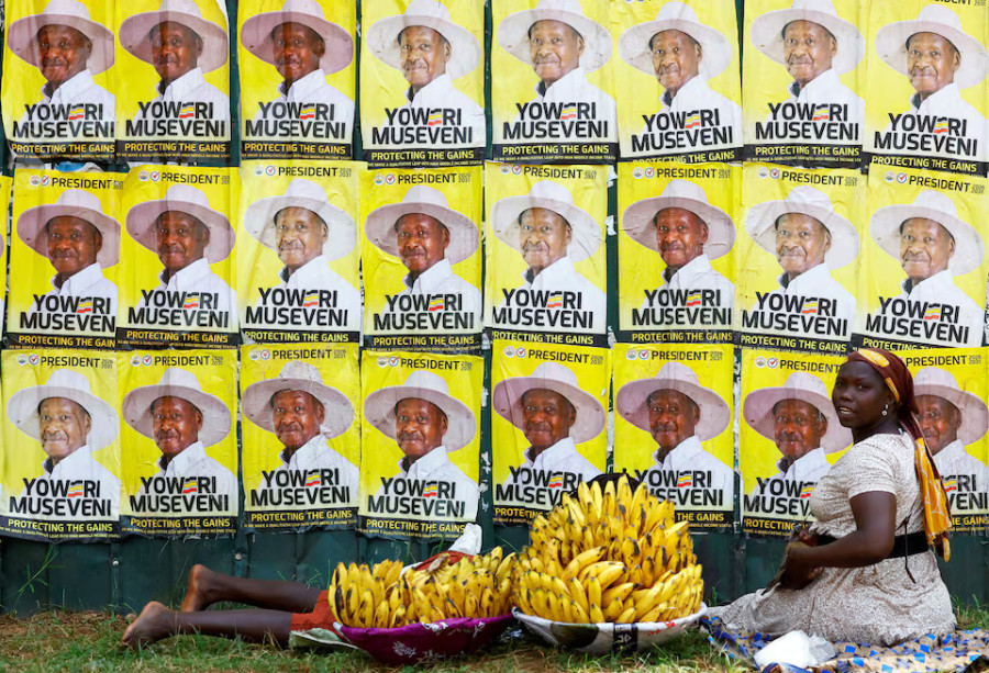 Uganda’s Museveni wins re-election, opposition leader at large