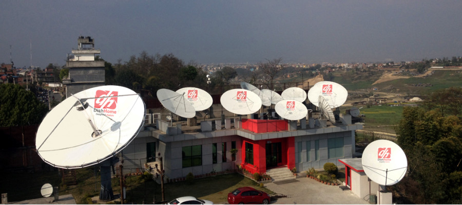 Dish Home office in Bhaisepati attacked, Chand-led CPN Maoist suspected (with video)