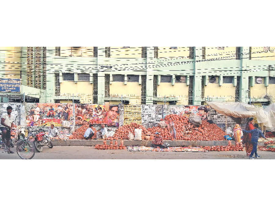Ongoing protests, blockade subdue Deepawali, Chhath fervour