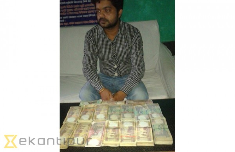 Indian national held with illegal IC notes