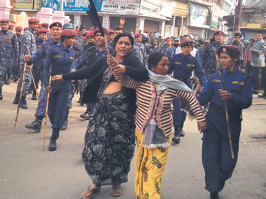 Prez Bhandari’s Janakpur visit sparks protests