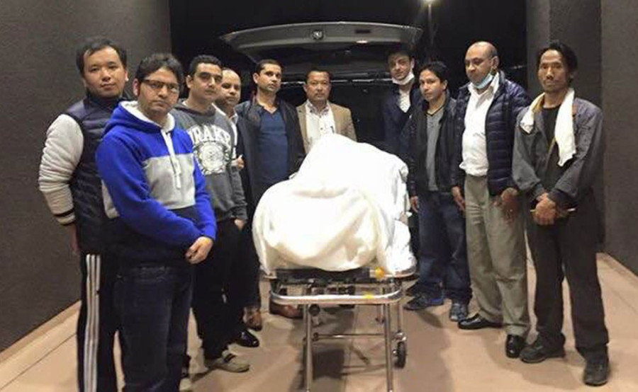 Nepali national dies in Japan
