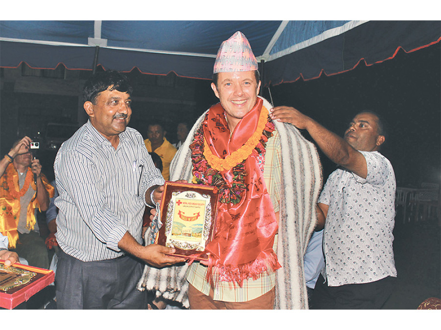 Danish Prince wraps up Lamujng tour