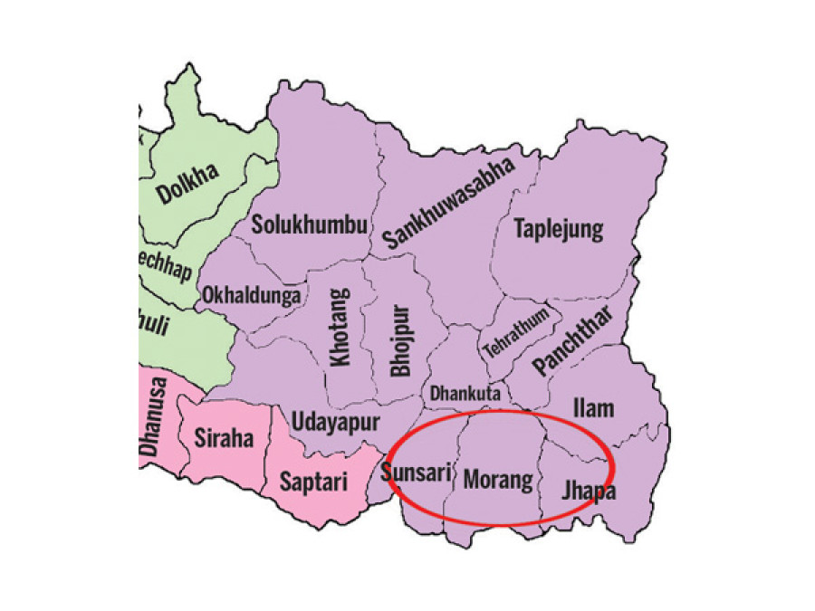 Protests for ‘undivided’ Jhapa-Morang-Sunsari