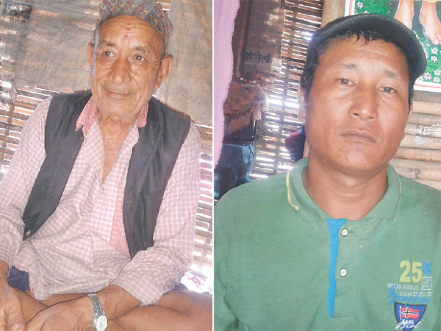 Elderly Bhutanese left behind at refugee camp