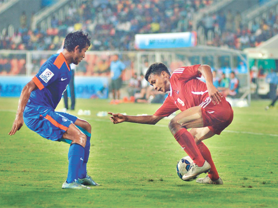 Nepal lose 4-1, crash out