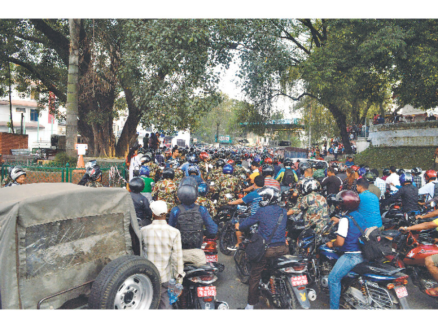 NOC distributing fuel through institutional pumps