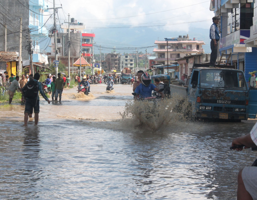 Bhaktapur settlements inundated (Photo feature)