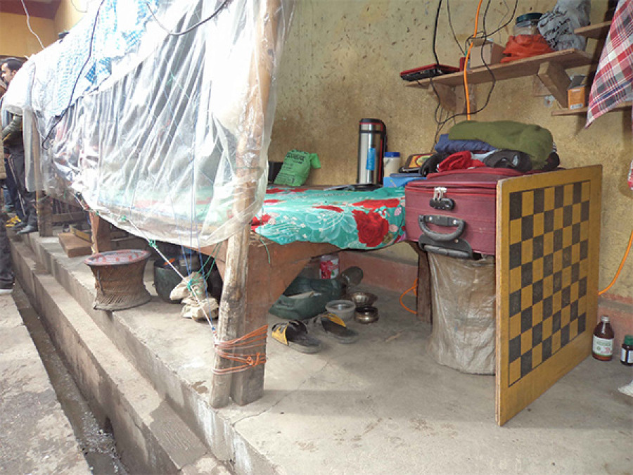 Prison inmates forced to sleep in plastic sheds