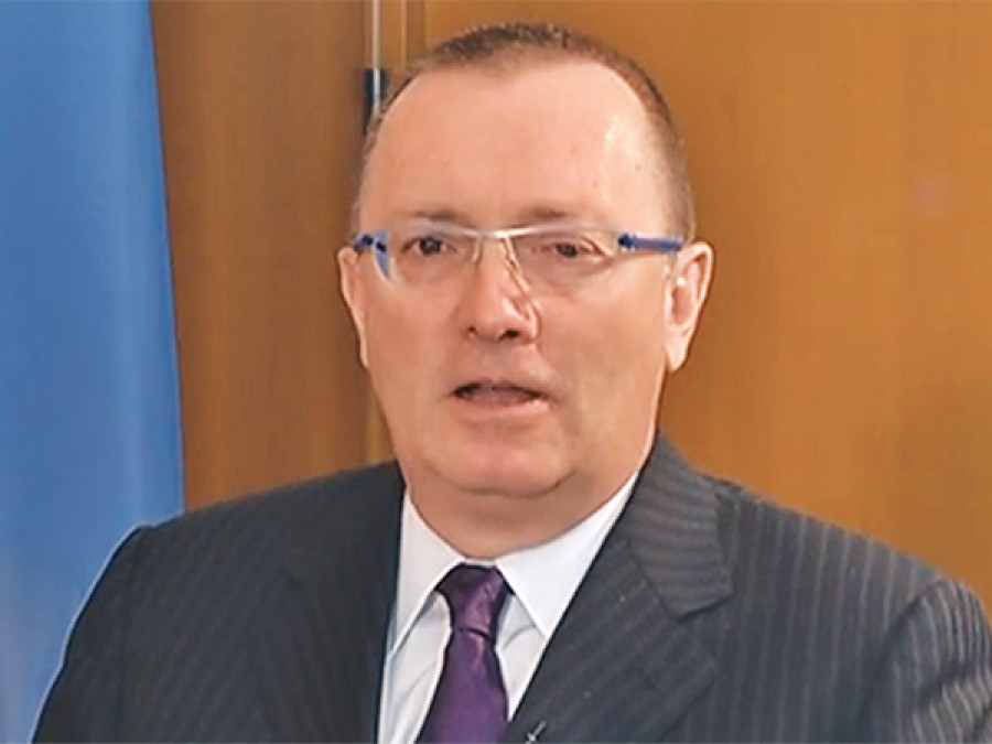 Statute agenda as UN official visits