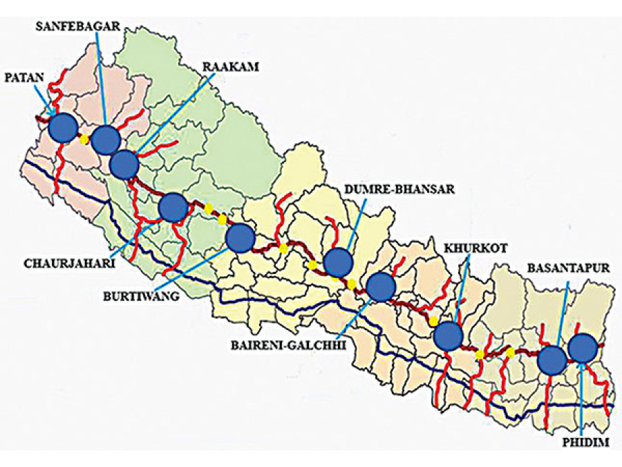 Mid-Hill Highway uplifts rural folks’ lifestyle